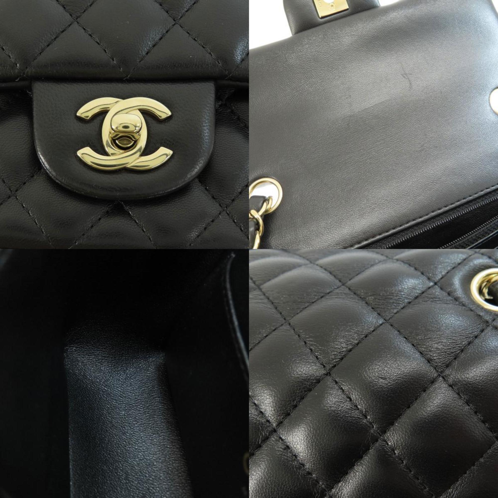 CHANEL Matelasse Shoulder Bag Lambskin Women's