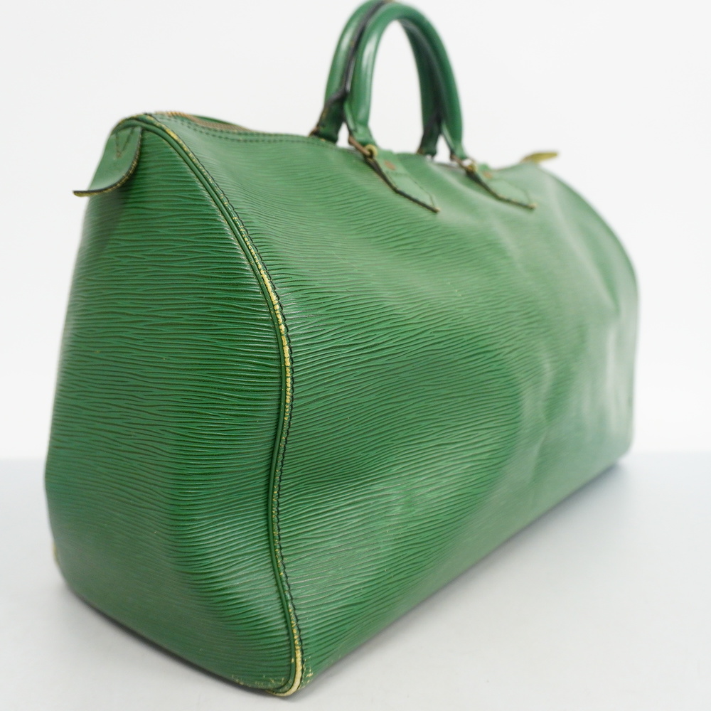 Auth Louis Vuitton Epi M42987 Men,Women,Unisex Boston Bag,Handbag Borneo  Green