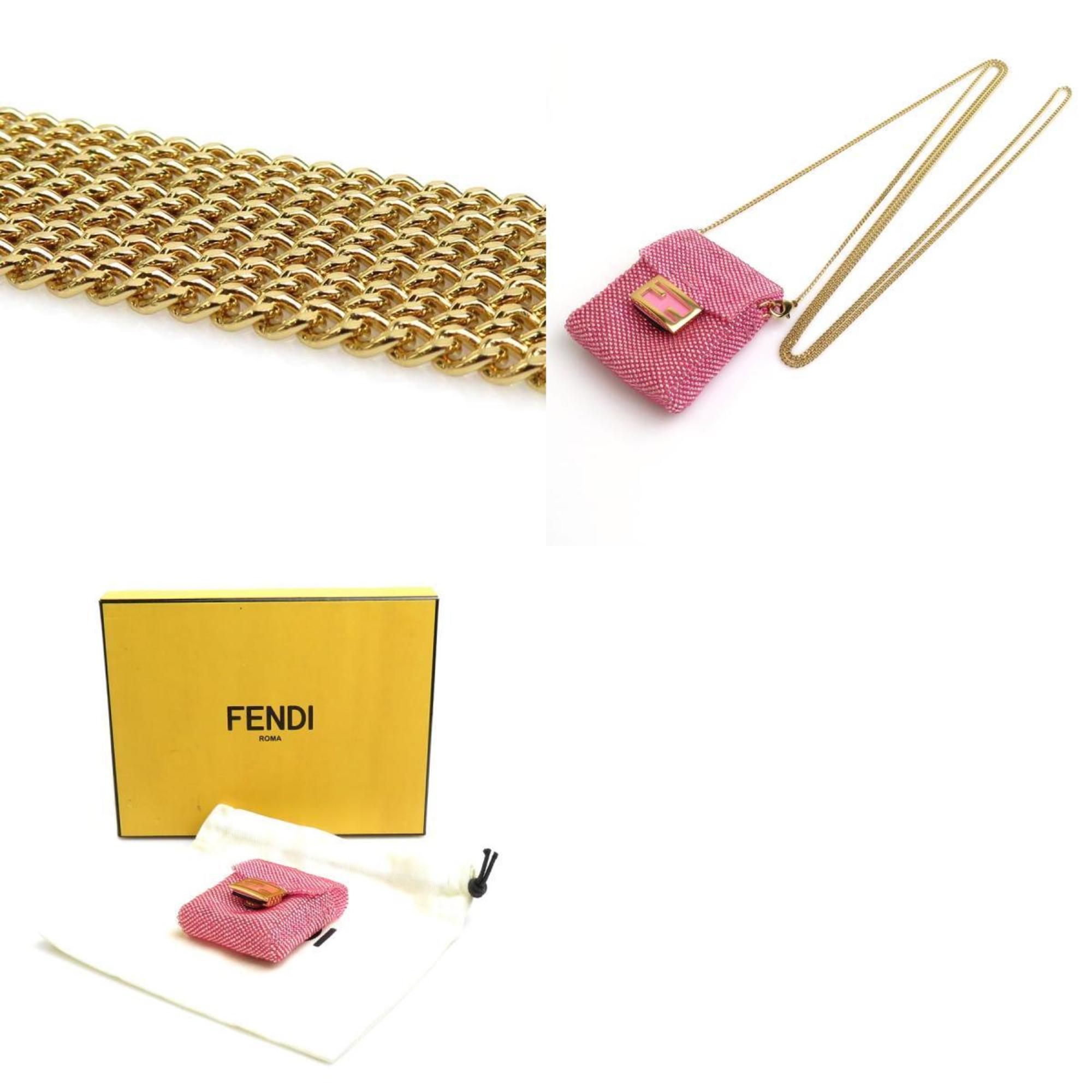 FENDI AirPods case beads pink ladies