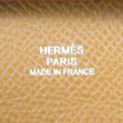 Hermes HERMES Coin Case Bastia Vaux Epson Gold Unisex