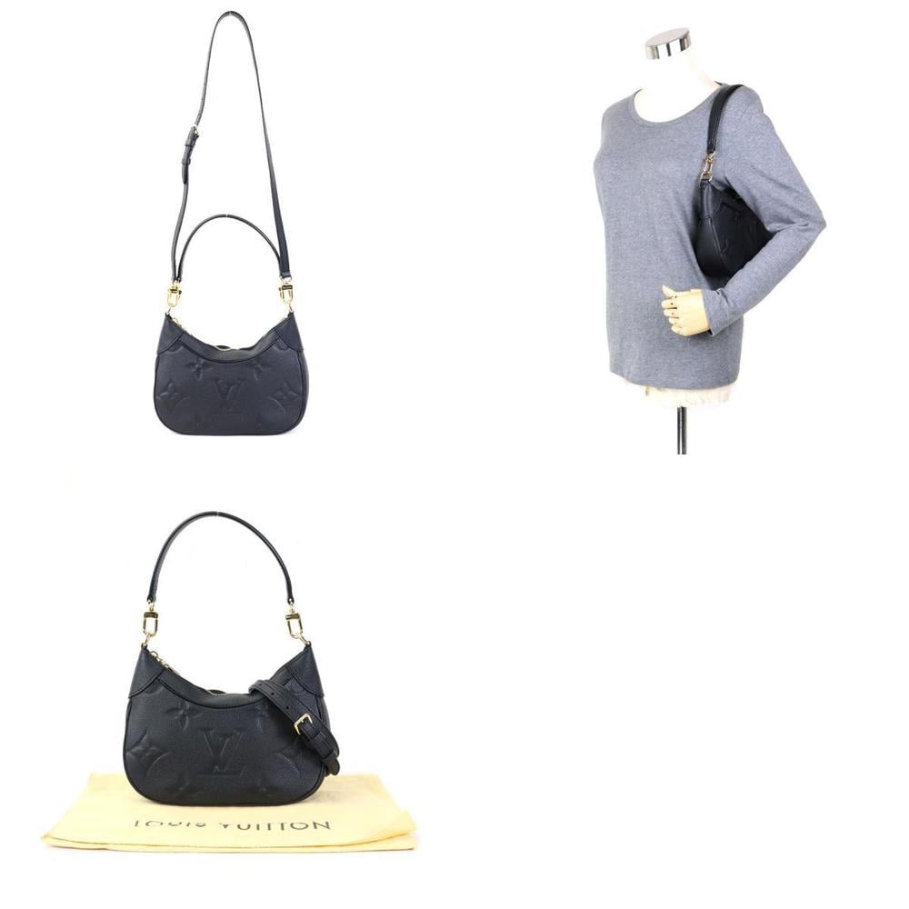Louis Vuitton Rare Monogram Bagatelle Zip Hobo Bag