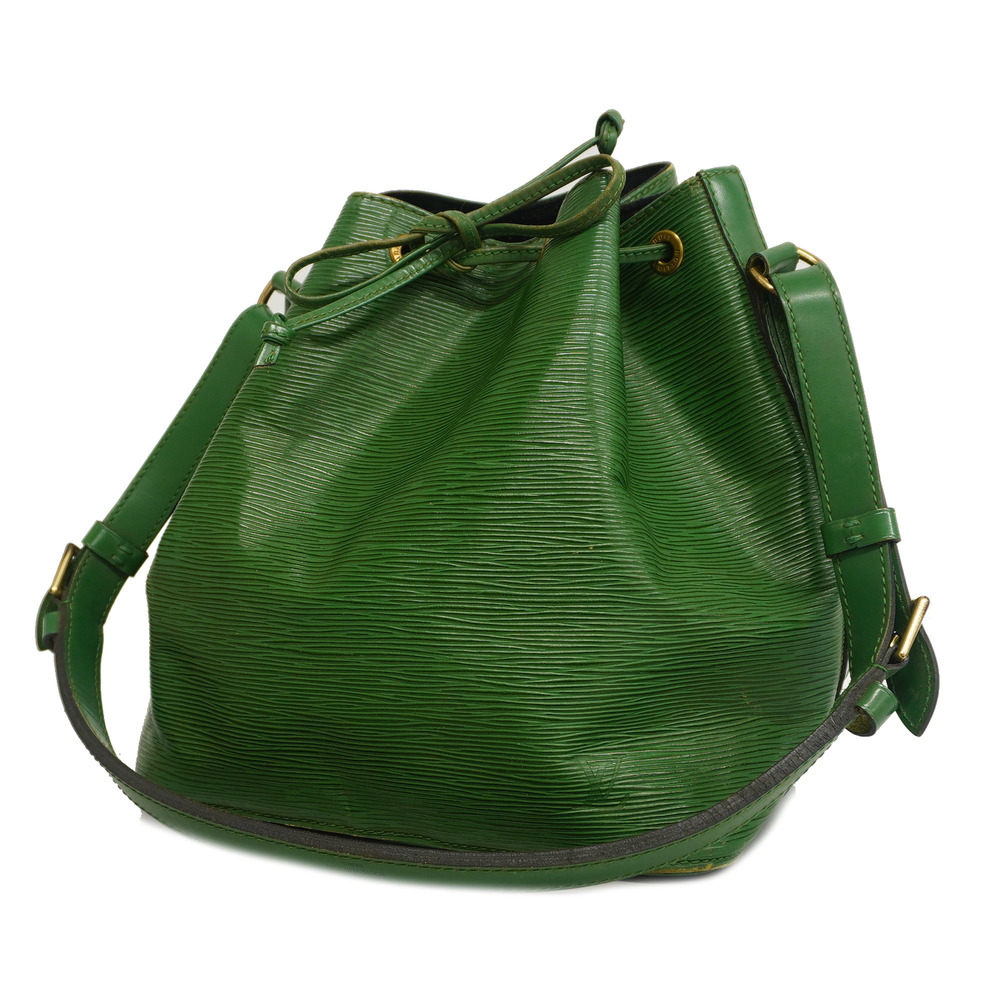 Auth Louis Vuitton Epi Petit Noe M44104 Women's Shoulder Bag Borneo Green