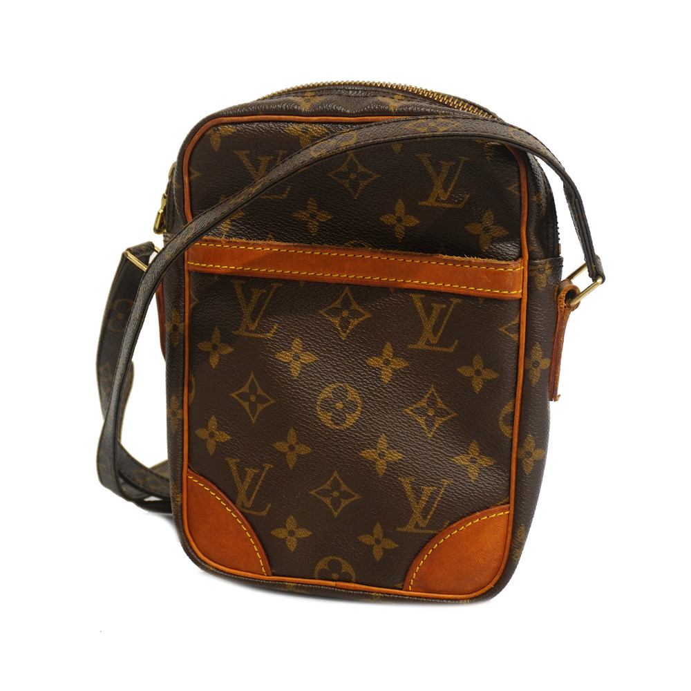 Auth Louis Vuitton Monogram Danube Shoulder Bag Crossbody Bag