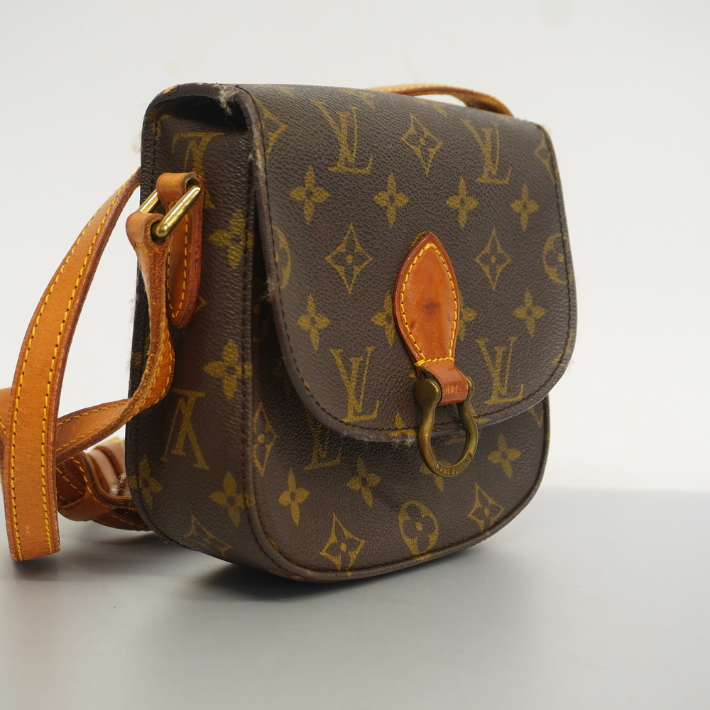 Auth Louis Vuitton Monogram Mini Saint-Cloud M51244 Women's Shoulder Bag