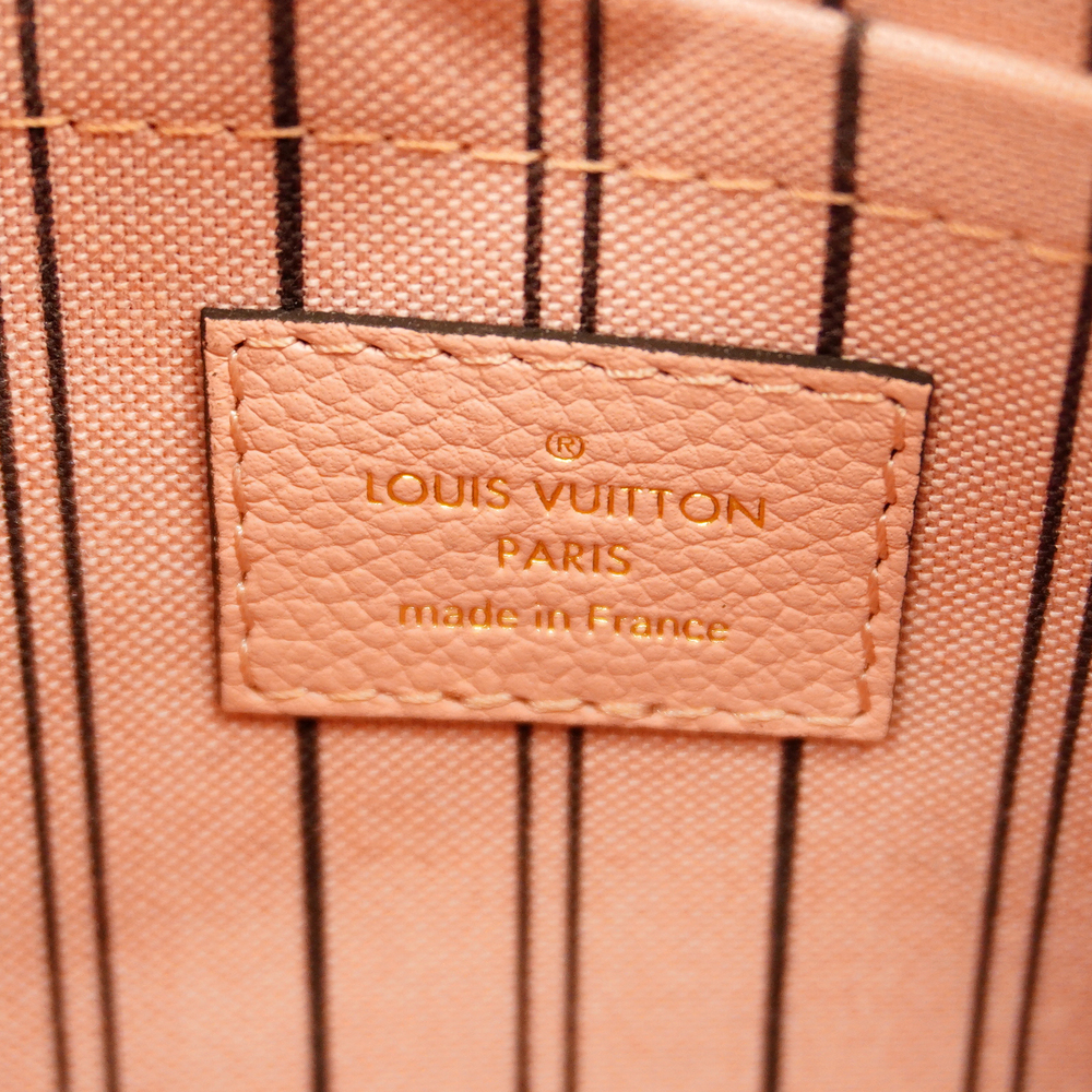 Auth Louis Vuitton Monogram Empreinte 2way Bag Montaigne BB M44123