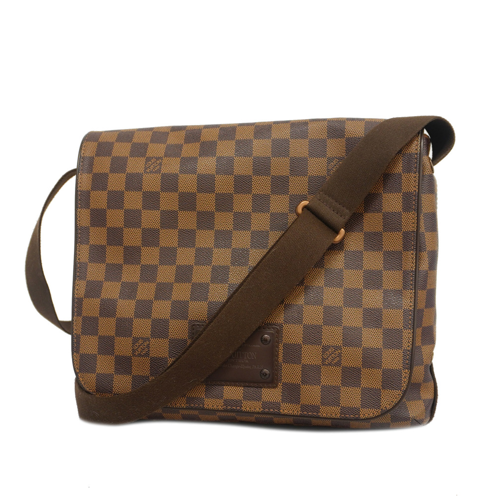 Louis Vuitton N51211 Damier Brooklyn MM Messenger Bag