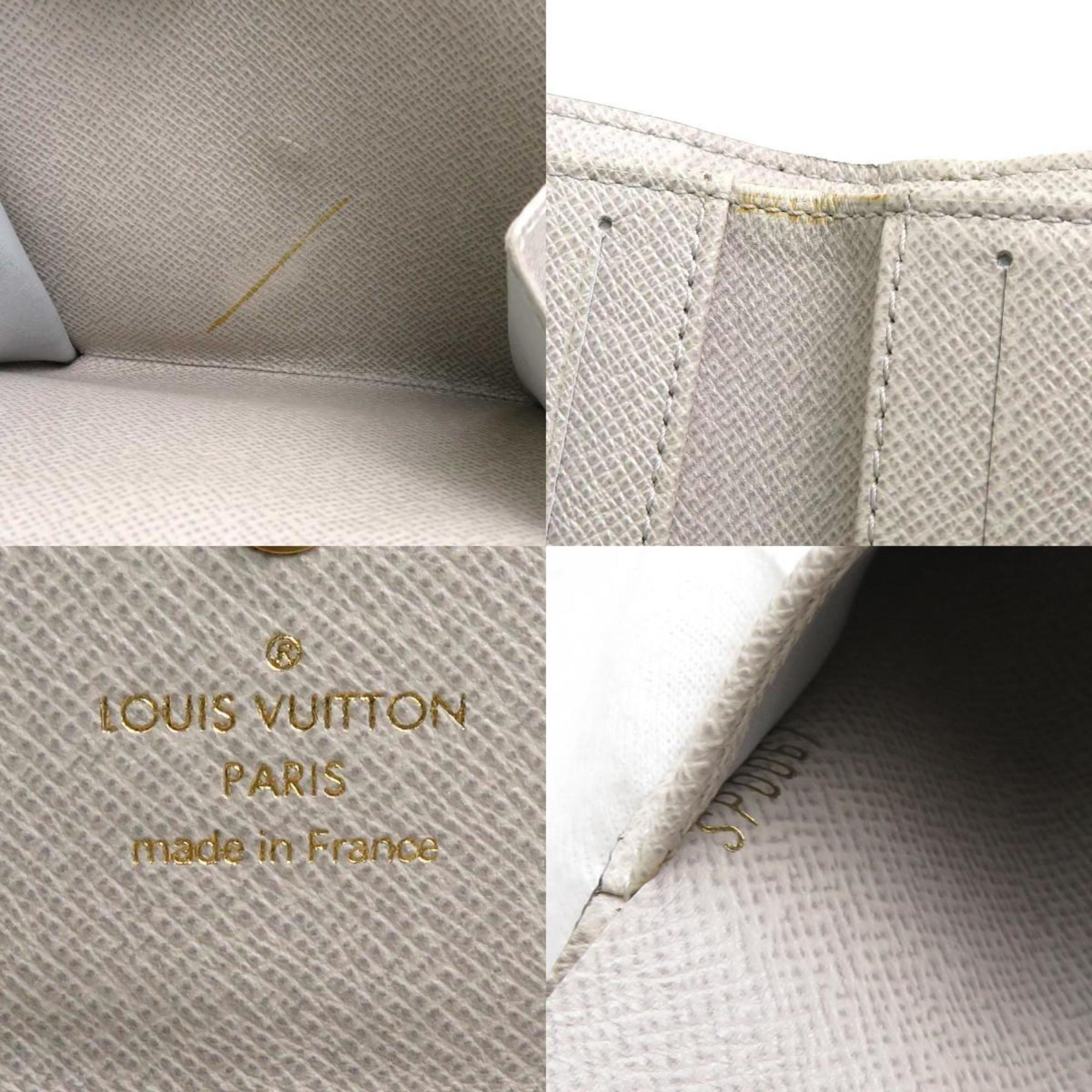 LOUIS VUITTON Trifold Wallet Monogram Dantel Portomone Bier Cult Credit Canvas Brown/Silver Women's M95396