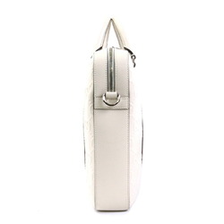 GUCCI Handbag Crossbody Shoulder Bag GG Pattern Leather Ivory Men's 658573