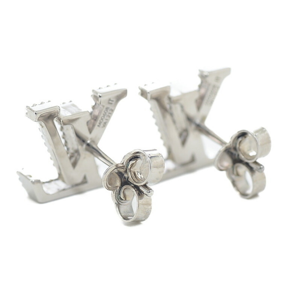Louis Vuitton Earrings LV Iconic Strass Silver M00608