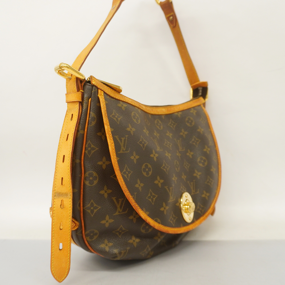 Auth Louis Vuitton Monogram Turam GM M40075 Women's Shoulder Bag