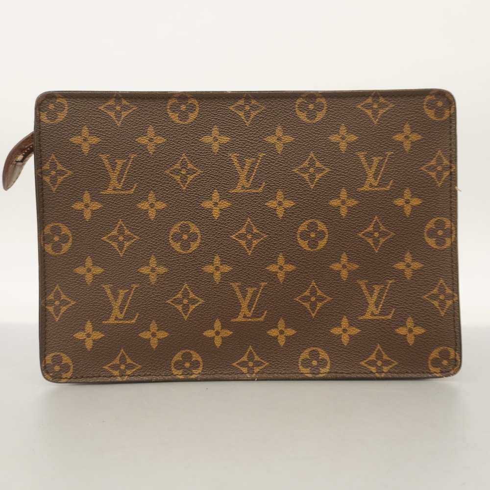 Auth Louis Vuitton Monogram Pochette Homme M51795 Women's Clutch Bag
