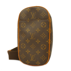 Auth Louis Vuitton Monogram Pochette Ganju M51870 Men,Women,Unisex