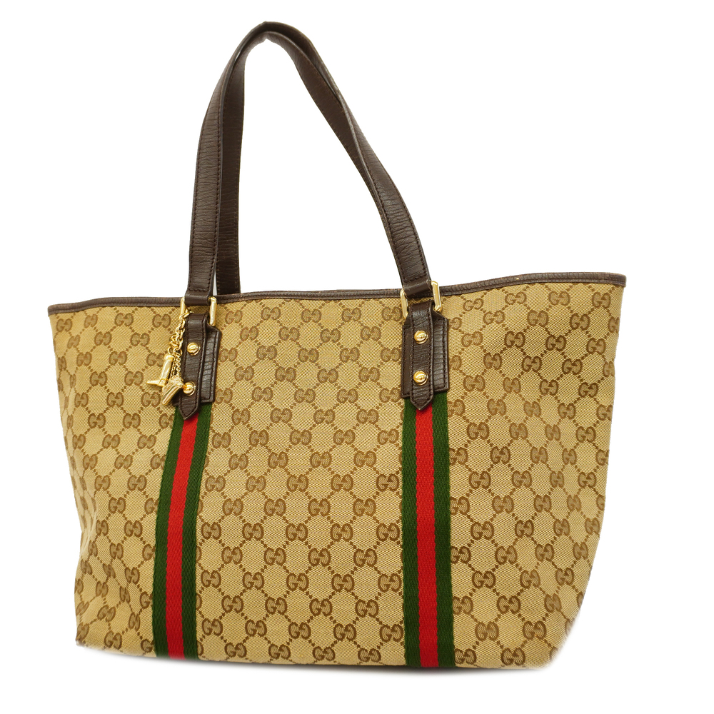 Gucci, Dog, Gucci Sherry Line Logo Dog Carrier Excellent Condition