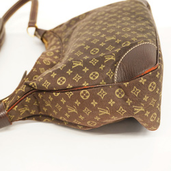 Louis Vuitton Ebene Monogram Mini Lin Boulogne Bag