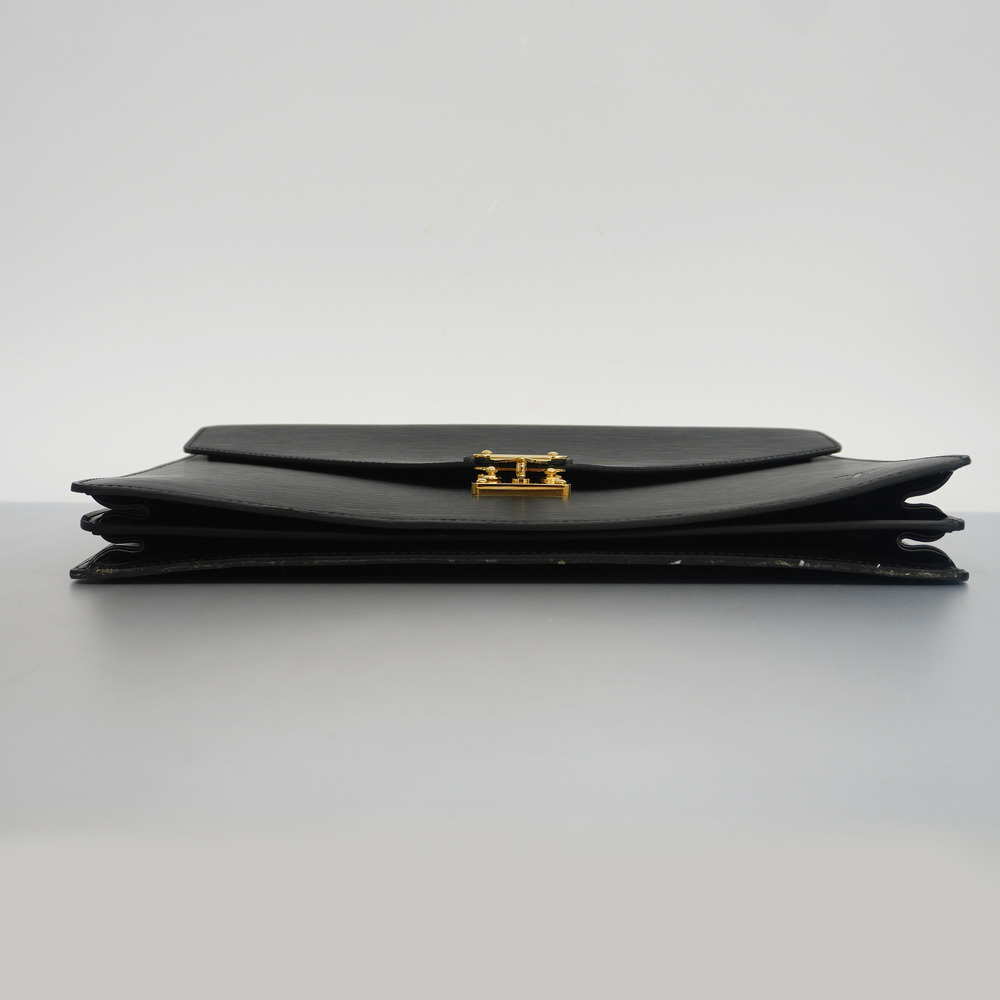 LOUIS VUITTON Epi Serviette - Ambassador Briefcase bag Black M54412