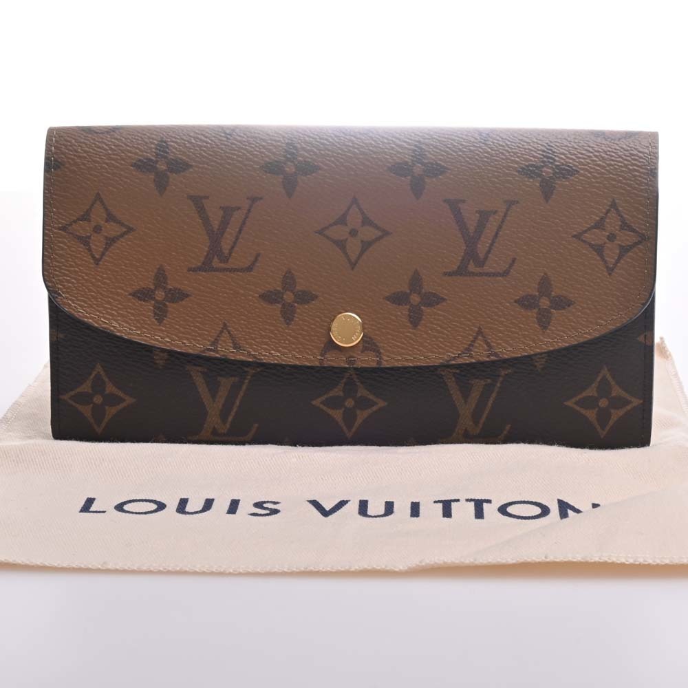 LOUIS VUITTON Louis Vuitton Portefeuille Lou Bifold Wallet M81472 Pink