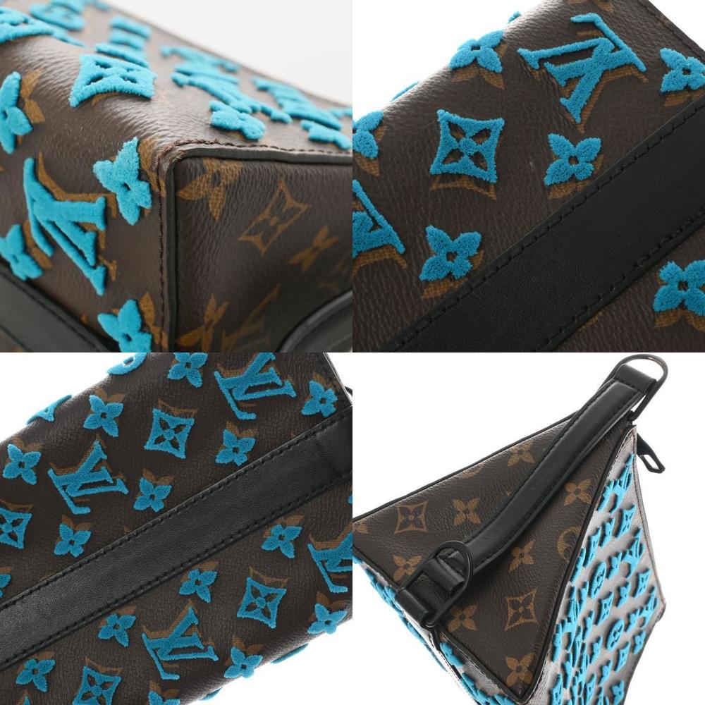 LOUIS VUITTON Monogram Triangle Brown M45078 Men's Taftage Shoulder Bag
