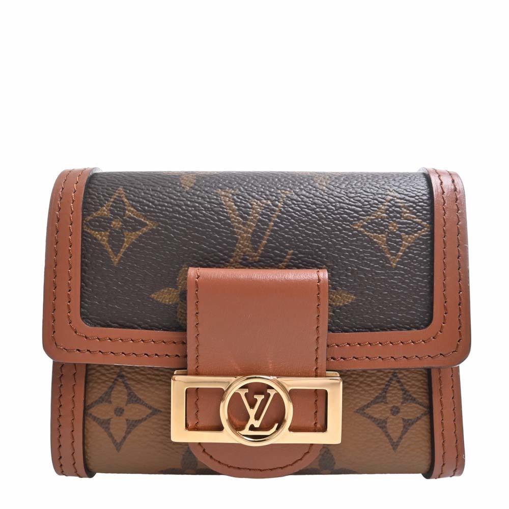  Louis Vuitton M68725 Trifold Wallet Monogram Reverse  Portefoil Dauphine Compact, monogram : Clothing, Shoes & Jewelry