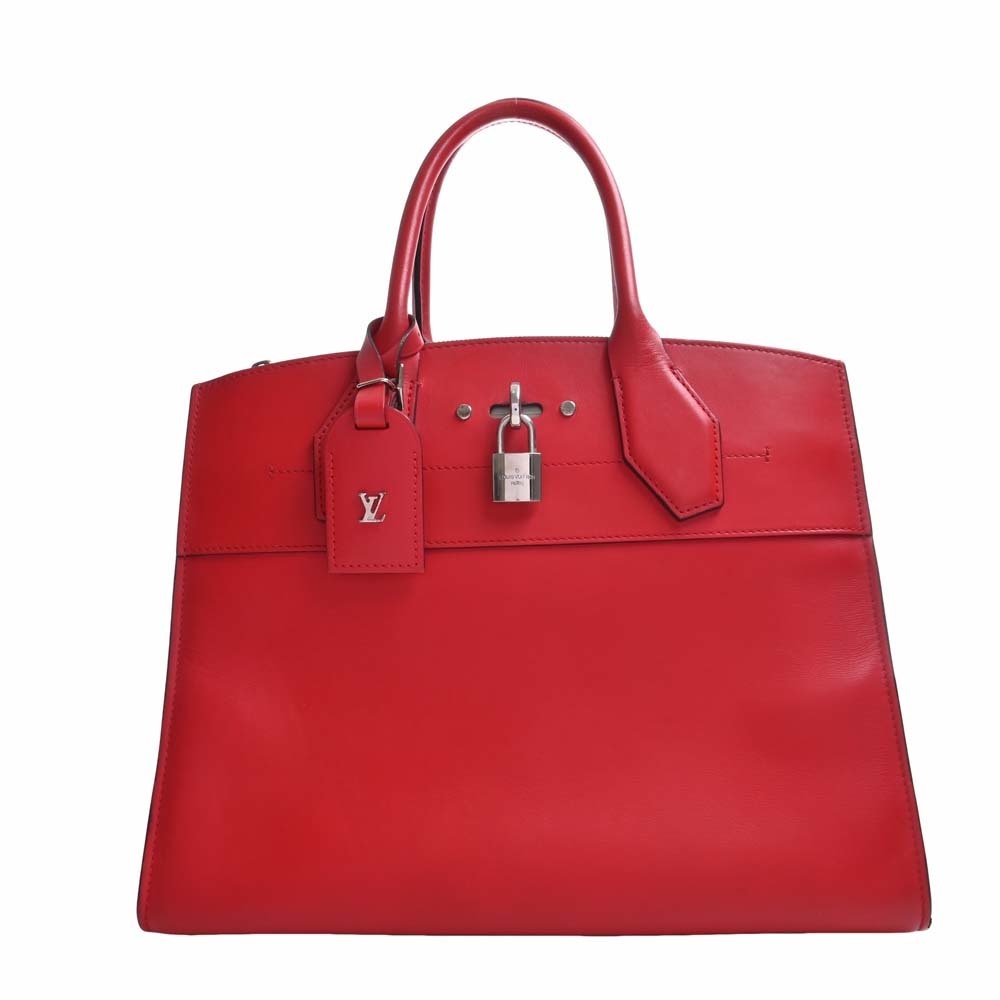 Louis Vuitton City Steamer Leather Shoulder Bag
