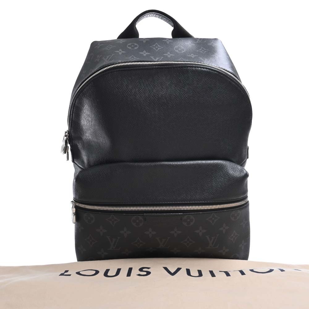 LOUIS VUITTON Taigarama Discovery Backpack Rucksack M30230 Black