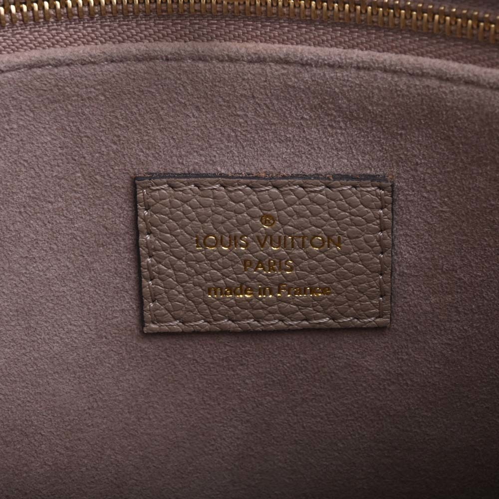 LOUIS VUITTON Empreinte Bicolor On the Go PM Handbag M45779 Beige