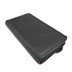 Louis Vuitton Taurillon Comete Wallet M63102 Women's  Taurillon Leather Long Wallet (bi-fold) Noir