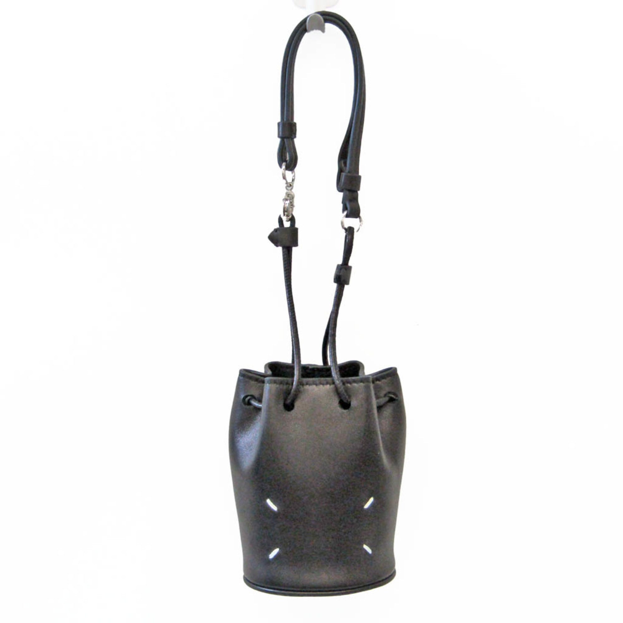 Maison Margiela Mini Bag Bag Charm SA1VL0005 Women's Leather Pouch Black |  eLADY Globazone