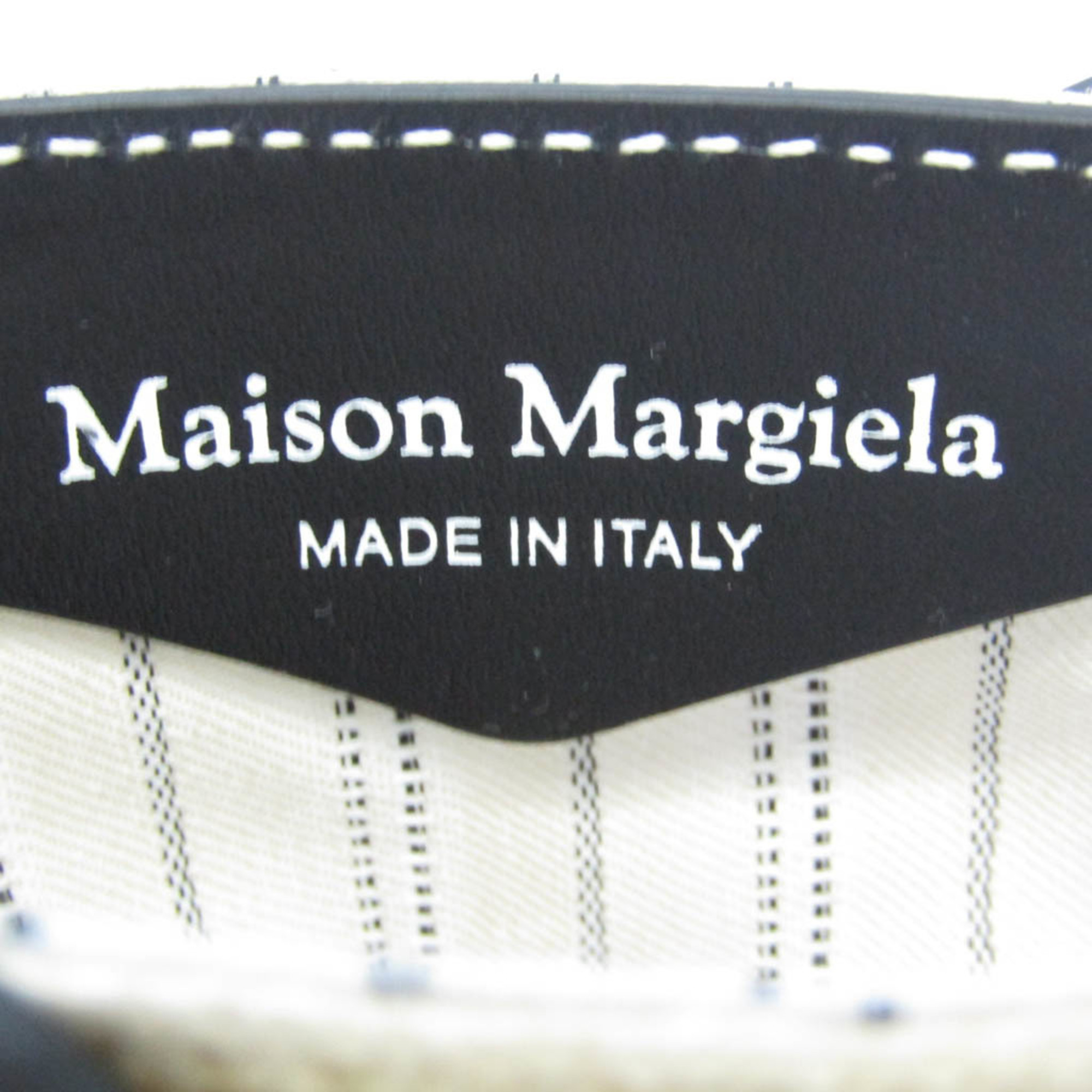 Maison Margiela Micro Paper Tote Bag Charm SA1VL0006 Women's Leather,Polyester Pouch Beige,Black,White