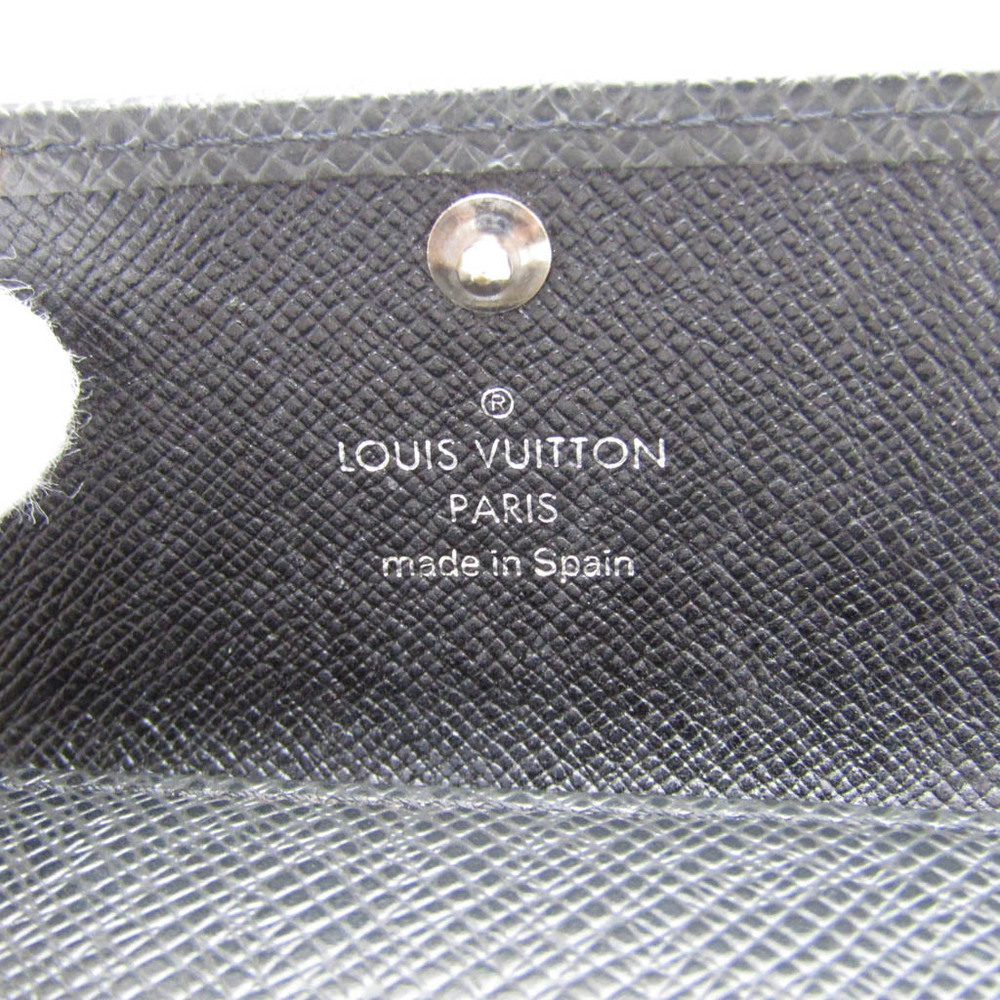 LOUIS VUITTON M30522 Multicles4 key holder Aldoise black Taiga mens