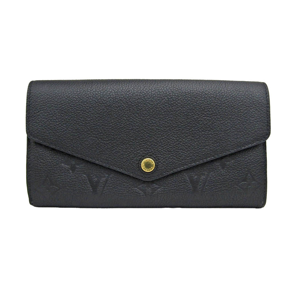 Louis Vuitton Monogram Empreinte Sarah Wallet M61182 Women's Monogram  Empreinte Long Wallet (bi-fold) Noir | eLADY Globazone