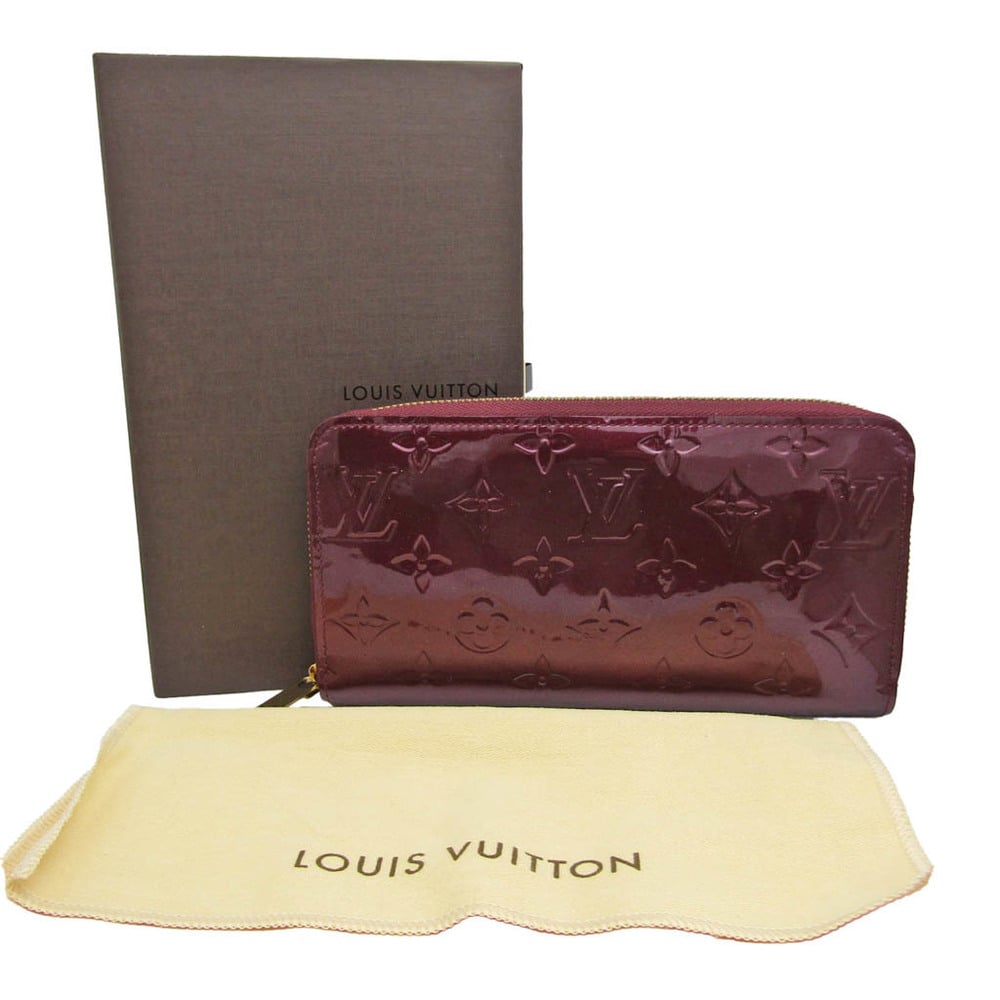 Louis Vuitton Monogram Vernis M91536 Zippy Wallet Monogram Vernis