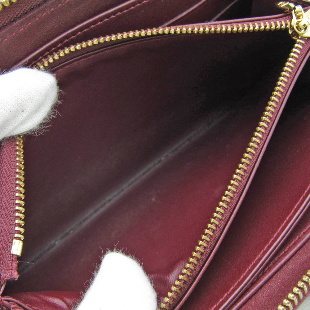 Louis Vuitton Monogram Vernis M91536 Zippy Wallet Monogram Vernis Long  Wallet (bi-fold) Rouge Fauviste
