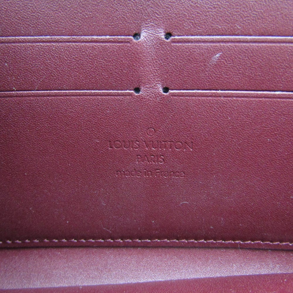 LOUIS VUITTON Monogram Vernis Zippy Wallet Pink