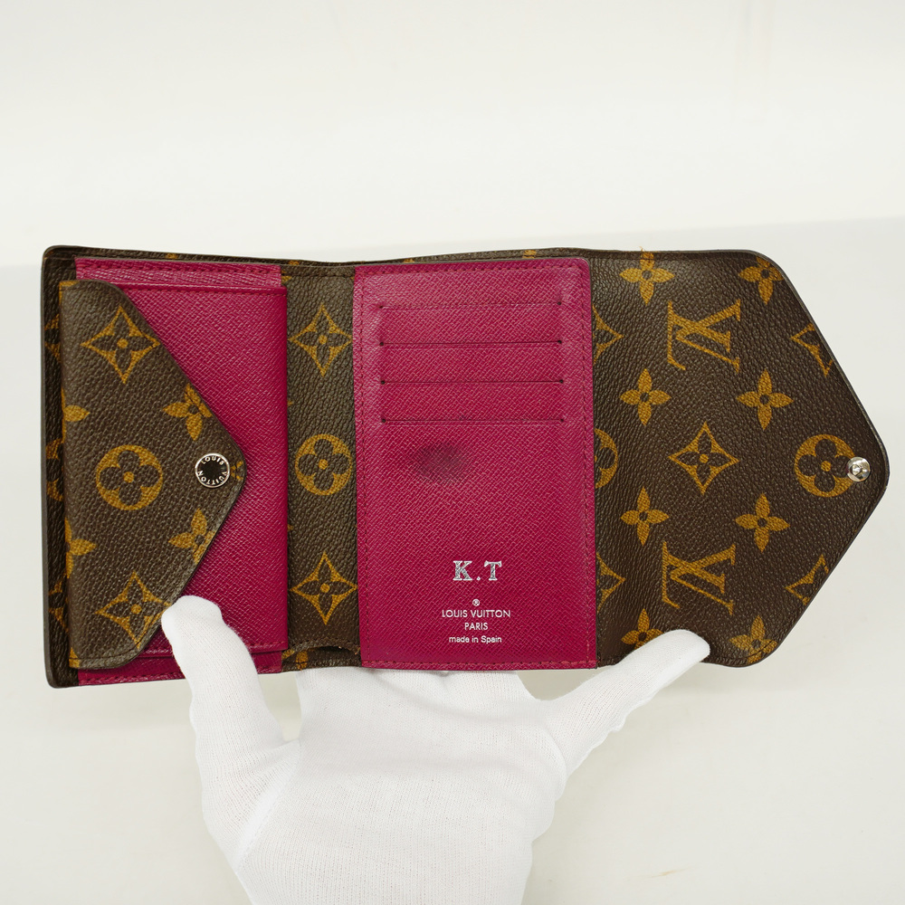 Louis Vuitton Marie Lou Long Monogram Epi Fuchsia Wallet