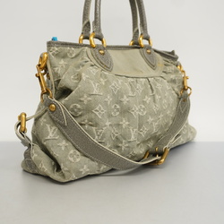 Auth Louis Vuitton Monogram Denim 2way Bag Neocavi MM M95837 Women's Gris