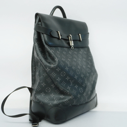 Auth LOUIS VUITTON Steamer Backpack M44052 Monogram Eclipse from