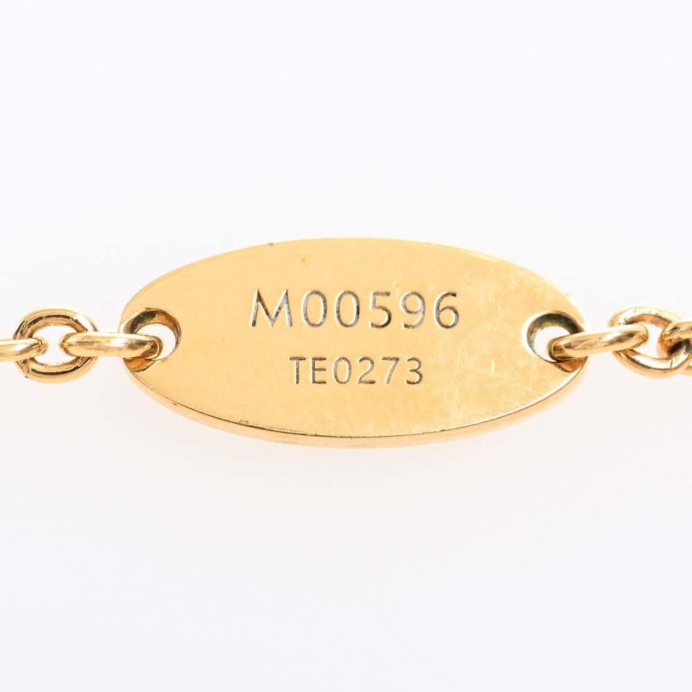 LOUIS VUITTON Rhinestone Collier LV Iconic Necklace M00596 Gold Women's |  eLADY Globazone