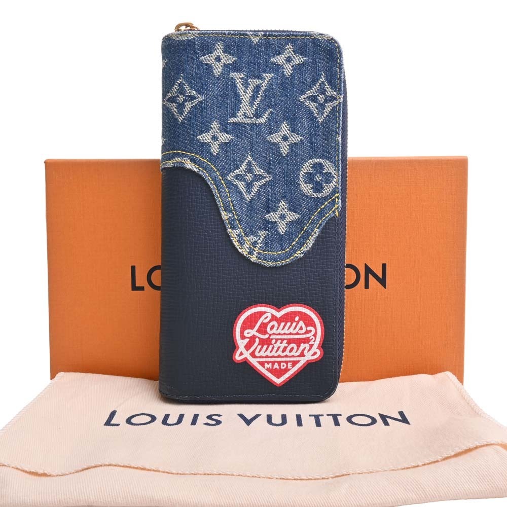 LOUIS VUITTON × NIGO Zippy Wallet Vertical M81107