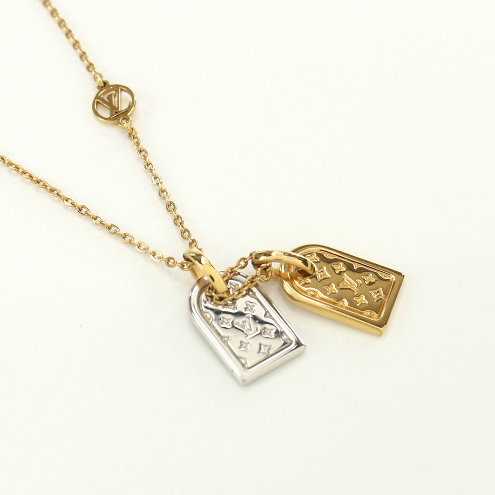 Louis Vuitton, Jewelry, Authentic Louis Vuitton Nanogram Pendant Necklace
