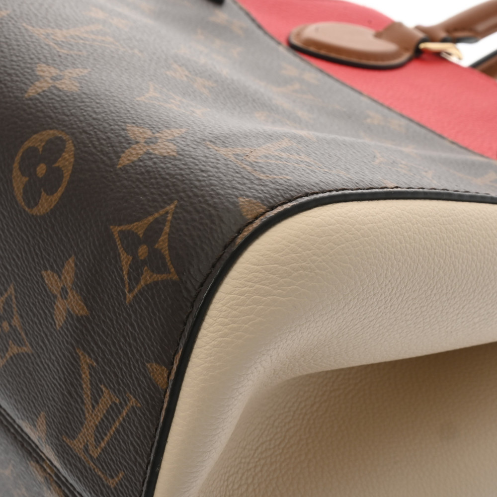Louis Vuitton Monogram Leather Fold Tote