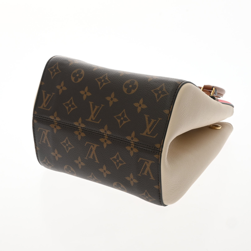 LOUIS VUITTON Monogram Fold Tote PM Three's Crème Noir M45389 Women's  Canvas Bag