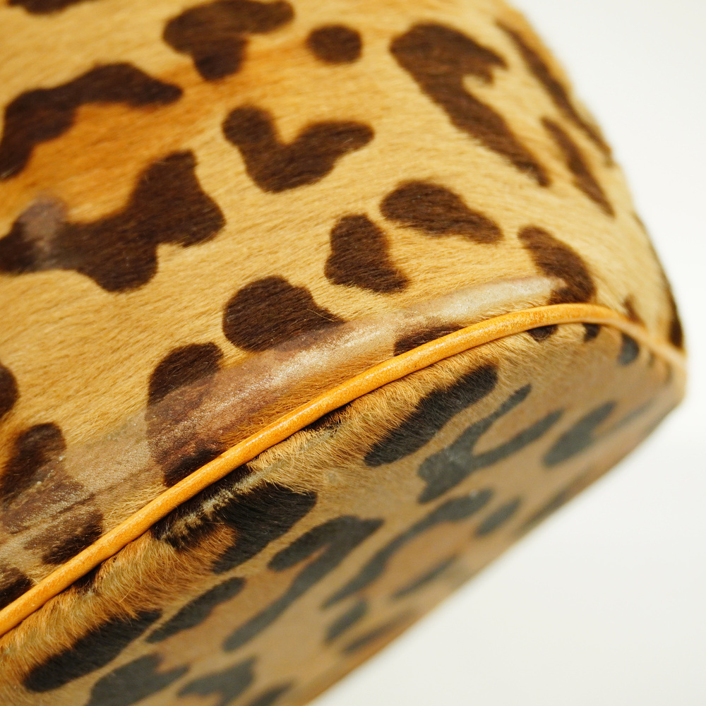 Louis Vuitton Alma Handbag Azzedine Alaia Monogram Leopard Bag M99032