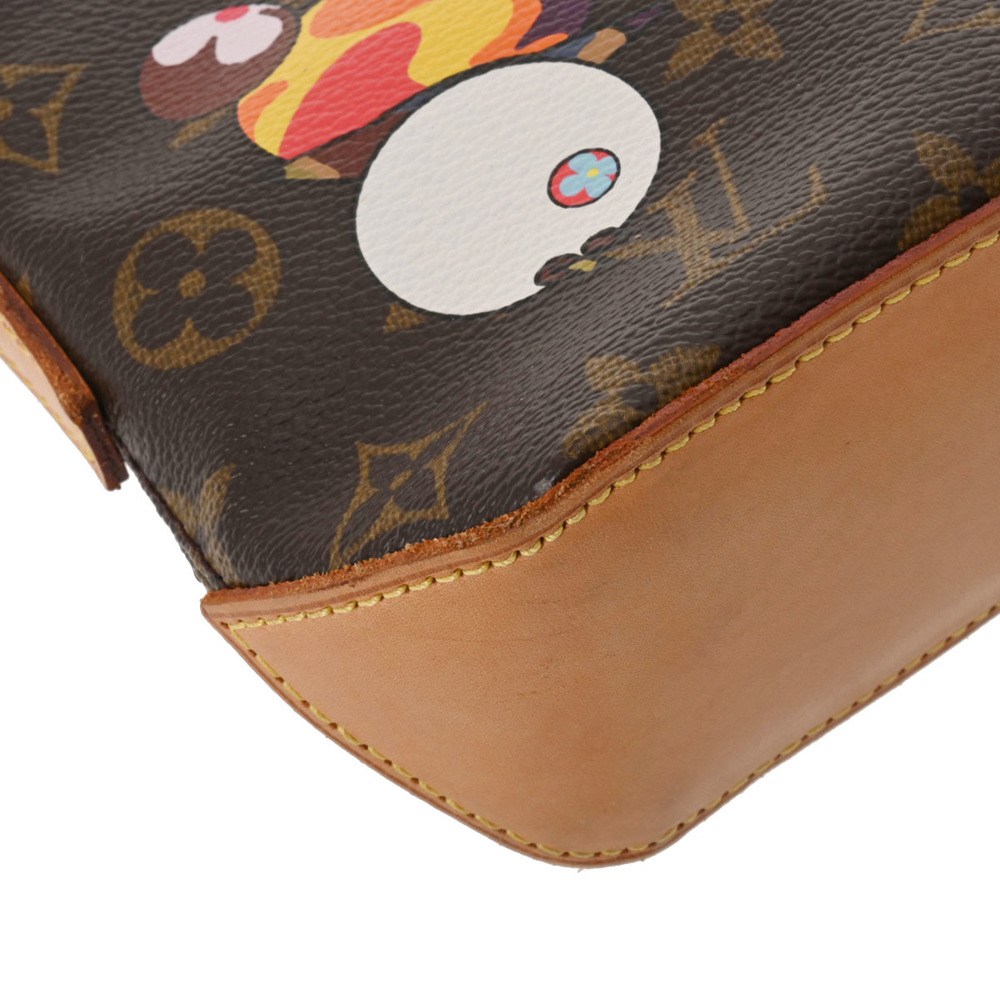 LOUIS VUITTON Monogram Trotter Panda Brown M51241 Women's Canvas Shoulder  Bag