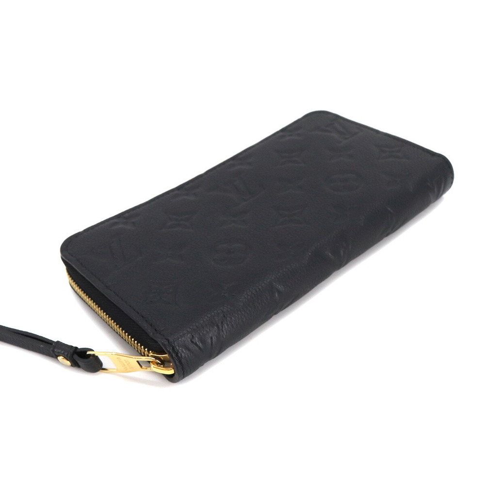 Louis Vuitton M61864 Monogram Empreinte Zippy Wallet - Black