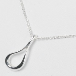 Tiffany Open Teardrop Necklace Silver 925 TIFFANY&Co. Women's