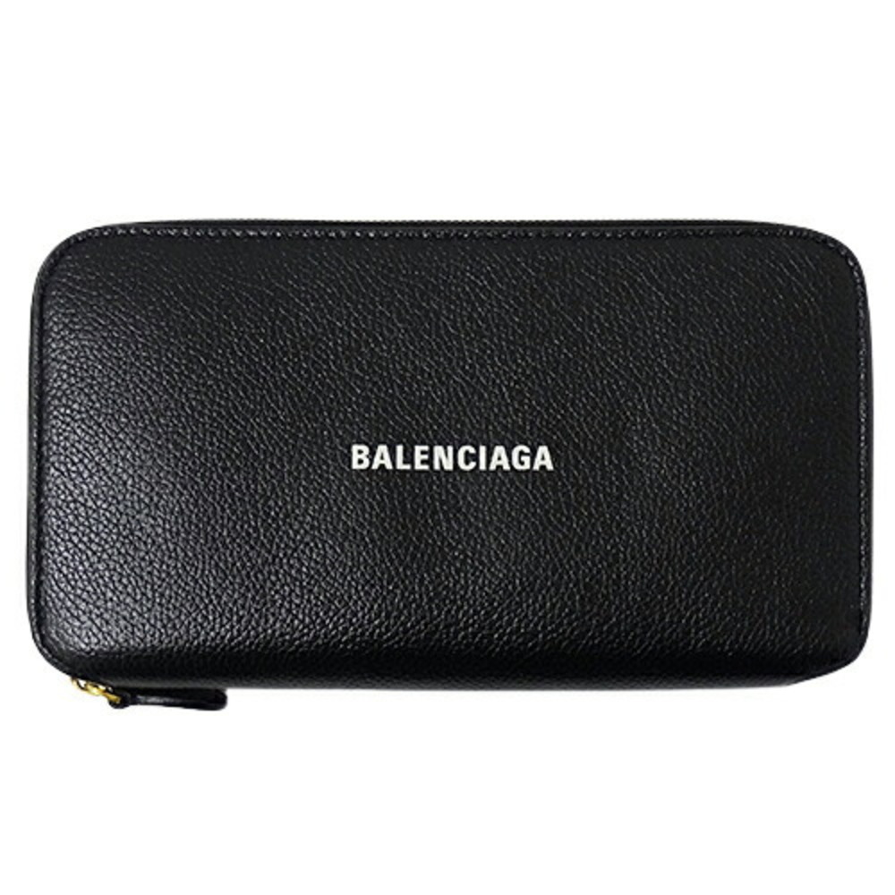 BALENCIAGA Wallet Women's Men's Long Leather Cash Continental