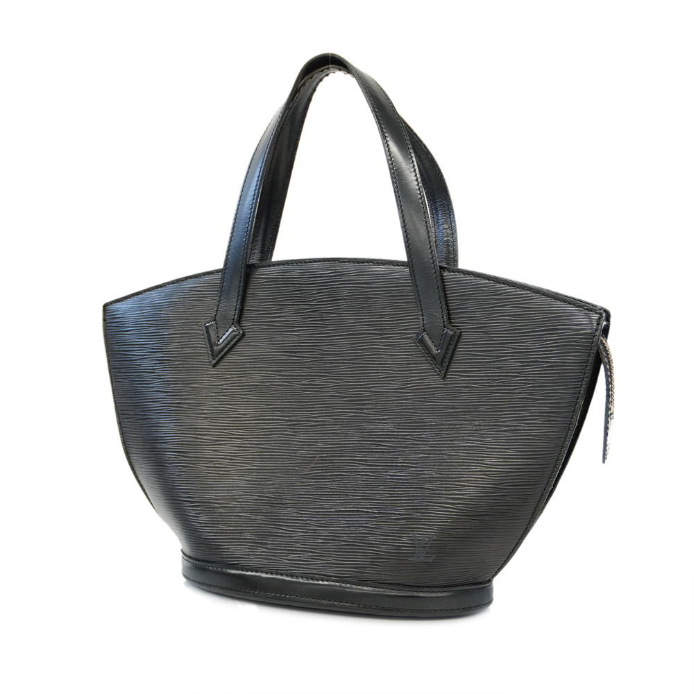 Auth Louis Vuitton Epi Saint Jacques M52272 Women's Handbag Noir