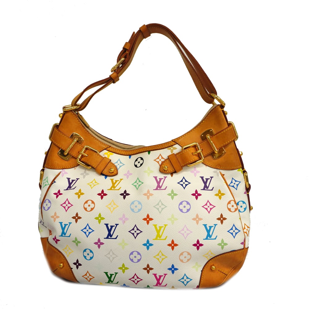 3ae5080] Auth Louis Vuitton Shoulder Bag Monogram Multicolor Greta M40195  Bronze
