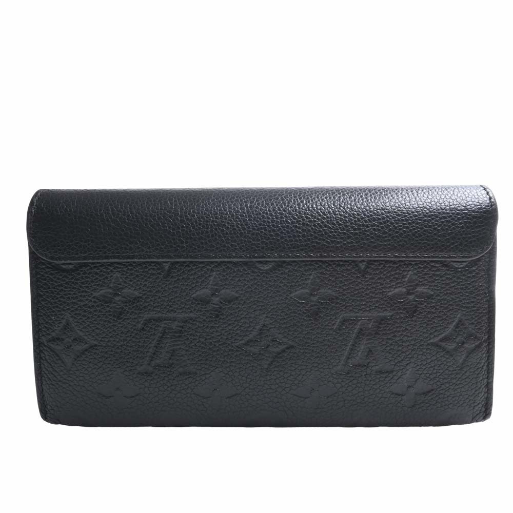 Like New Louis Vuitton Empreinte Black Leather wallet Bo-Fold