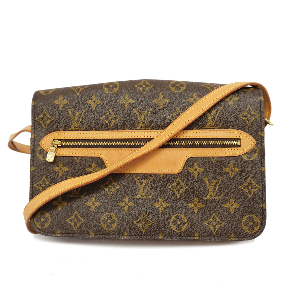 3ae5347] Auth Louis Vuitton Shoulder Bag Monogram Saint-Germain 28